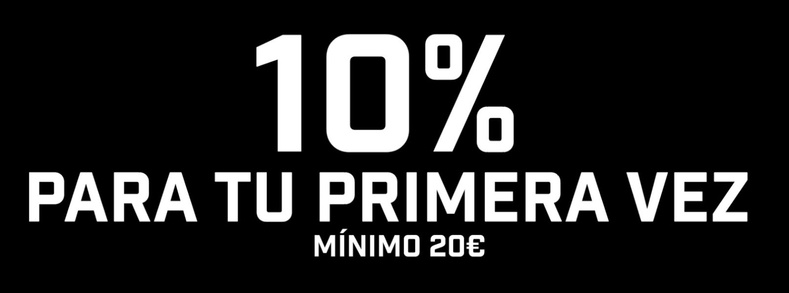10% de descuento de BIENVENIDA