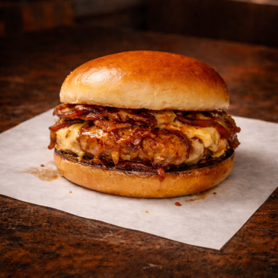 White Inmortal Burger